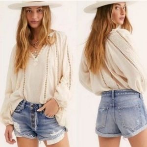 We The Free Distressed Shorts